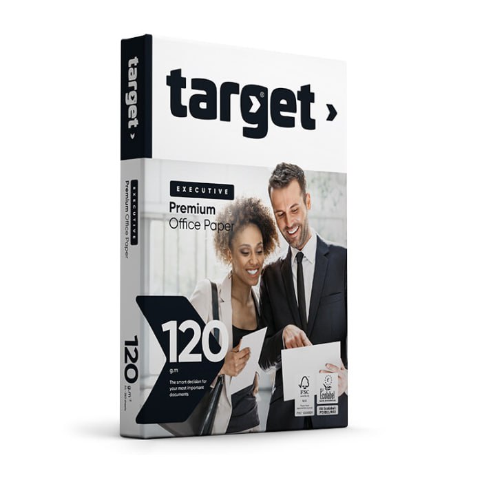 Папір офісний A4 Target Executive клас A 120 г/м2 250 аркушів білий